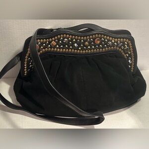 Studded pouch / clutch bag
